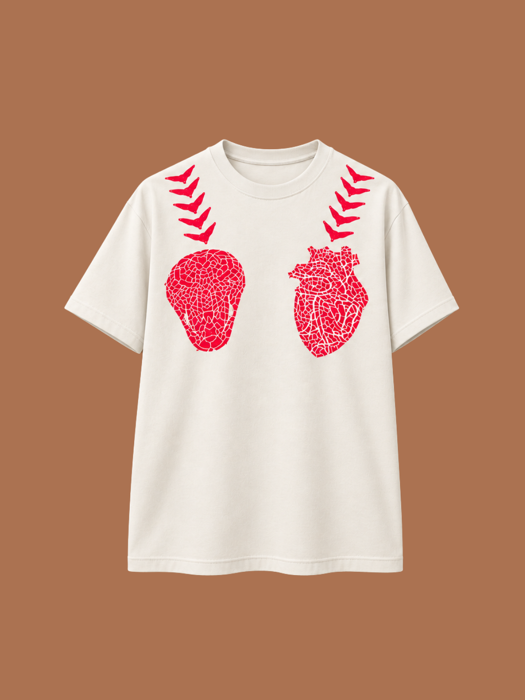 CAMISETA GENTE-TRANSFORMAÇÃO (PAMɄRI MAHSÃ) - OFF WHITE