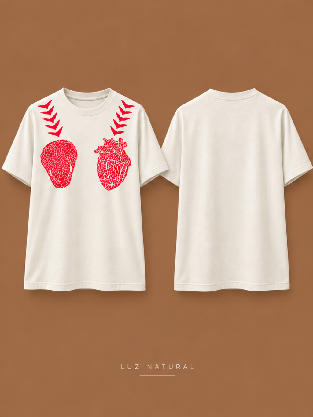 CAMISETA GENTE-TRANSFORMAÇÃO (PAMɄRI MAHSÃ) - OFF WHITE