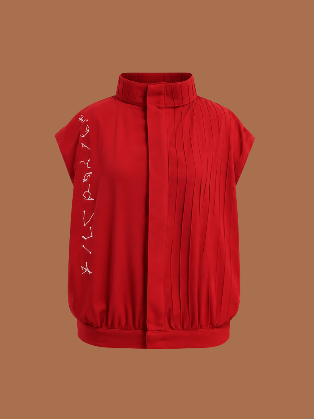 BLUSA BALONÊ GENTE ESTRELA REAL - VERMELHO