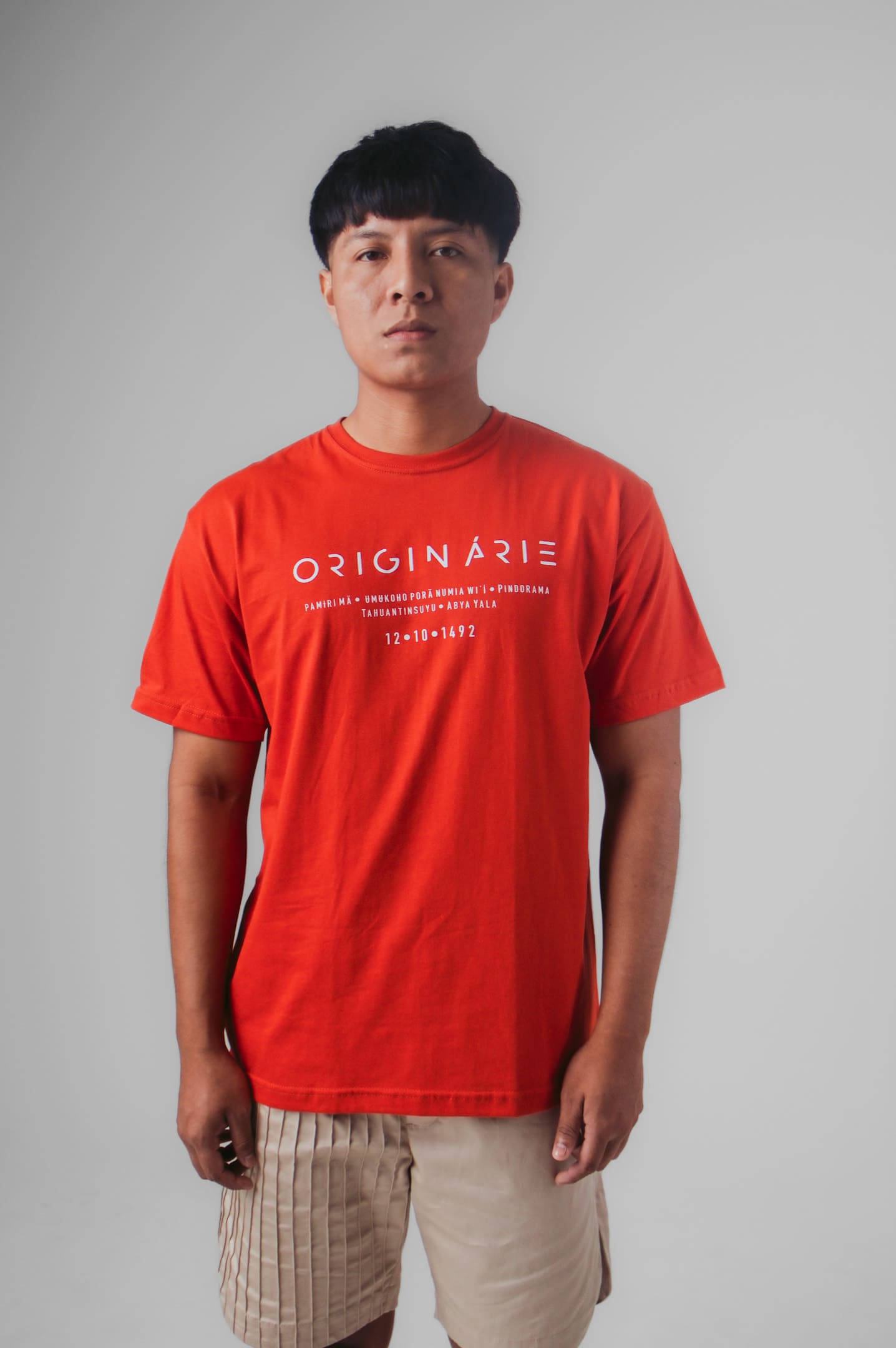 CAMISETA ORIGINÁRIE - TERRACOTA