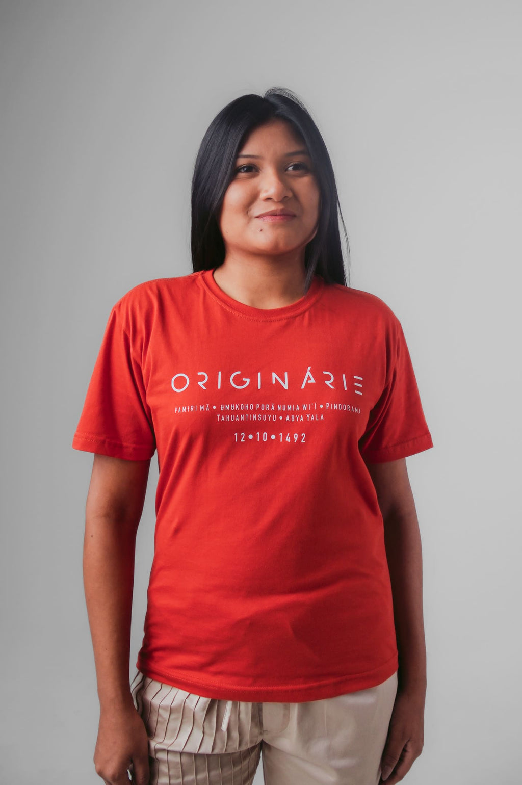 CAMISETA ORIGINÁRIE - TERRACOTA