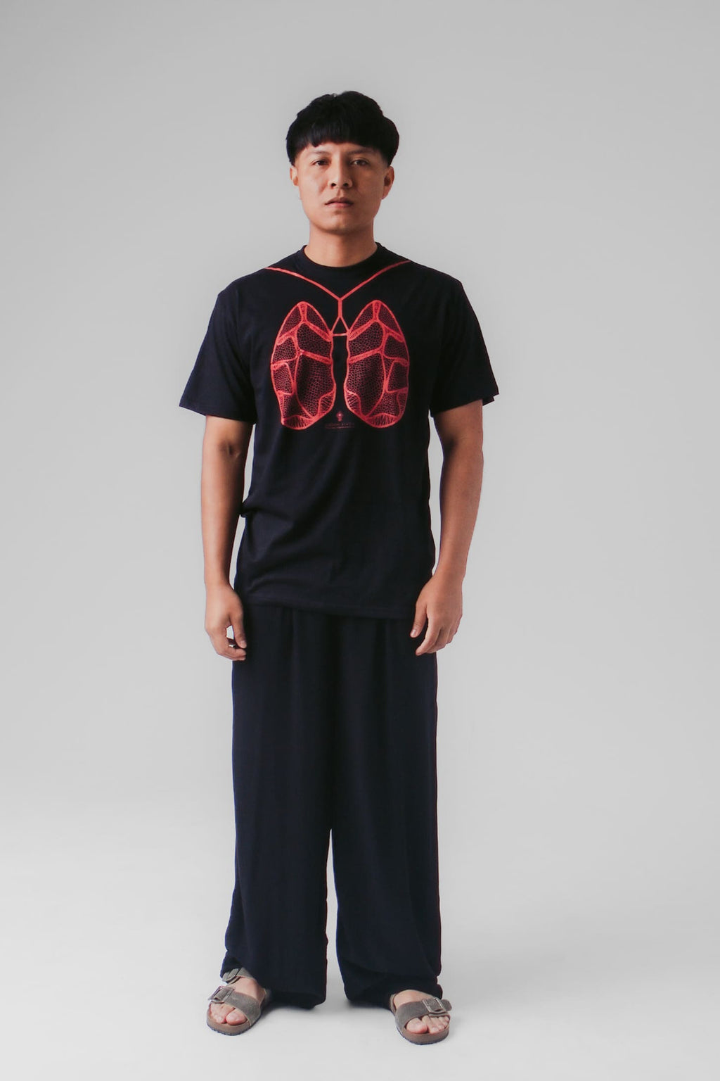 CAMISETA PULMÃO DO UNIVERSO - PRETO