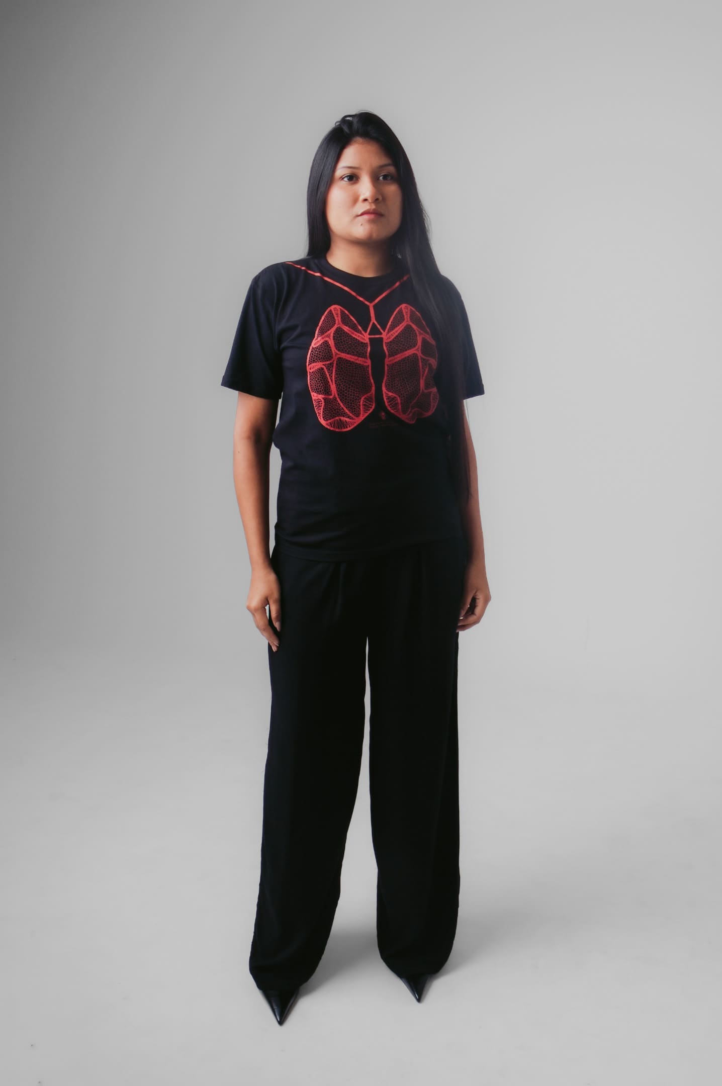 CAMISETA PULMÃO DO UNIVERSO - PRETO