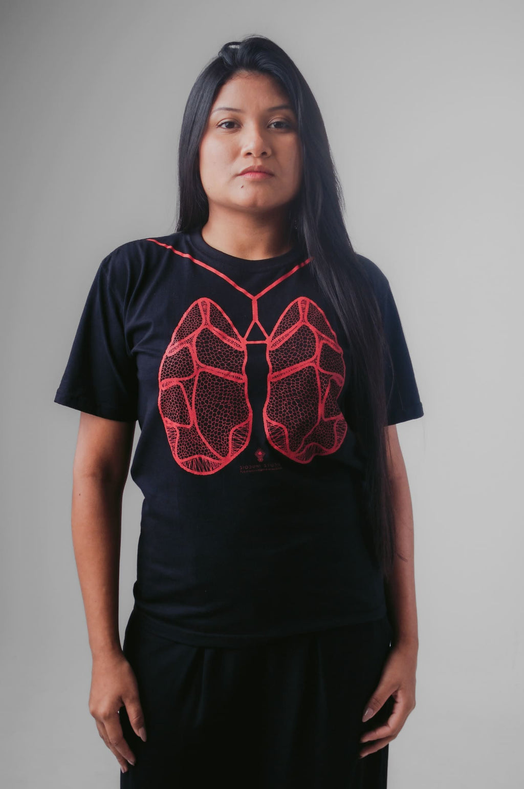 CAMISETA PULMÃO DO UNIVERSO - PRETO