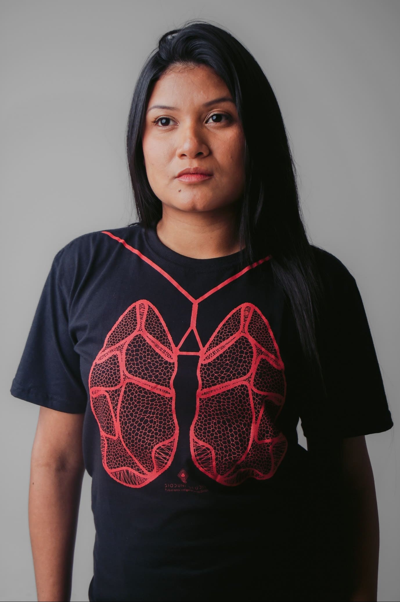 CAMISETA PULMÃO DO UNIVERSO - PRETO