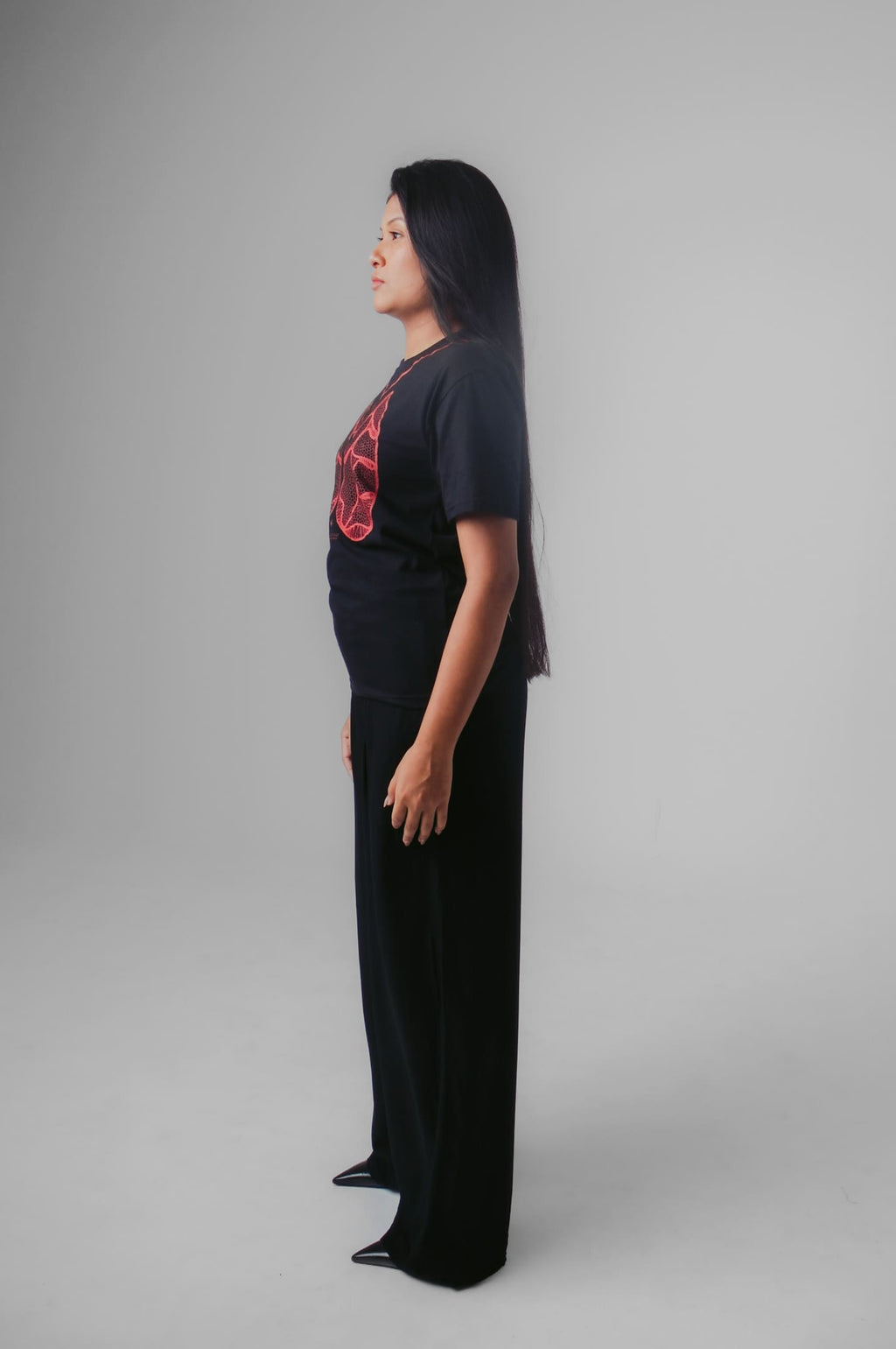 CAMISETA PULMÃO DO UNIVERSO - PRETO