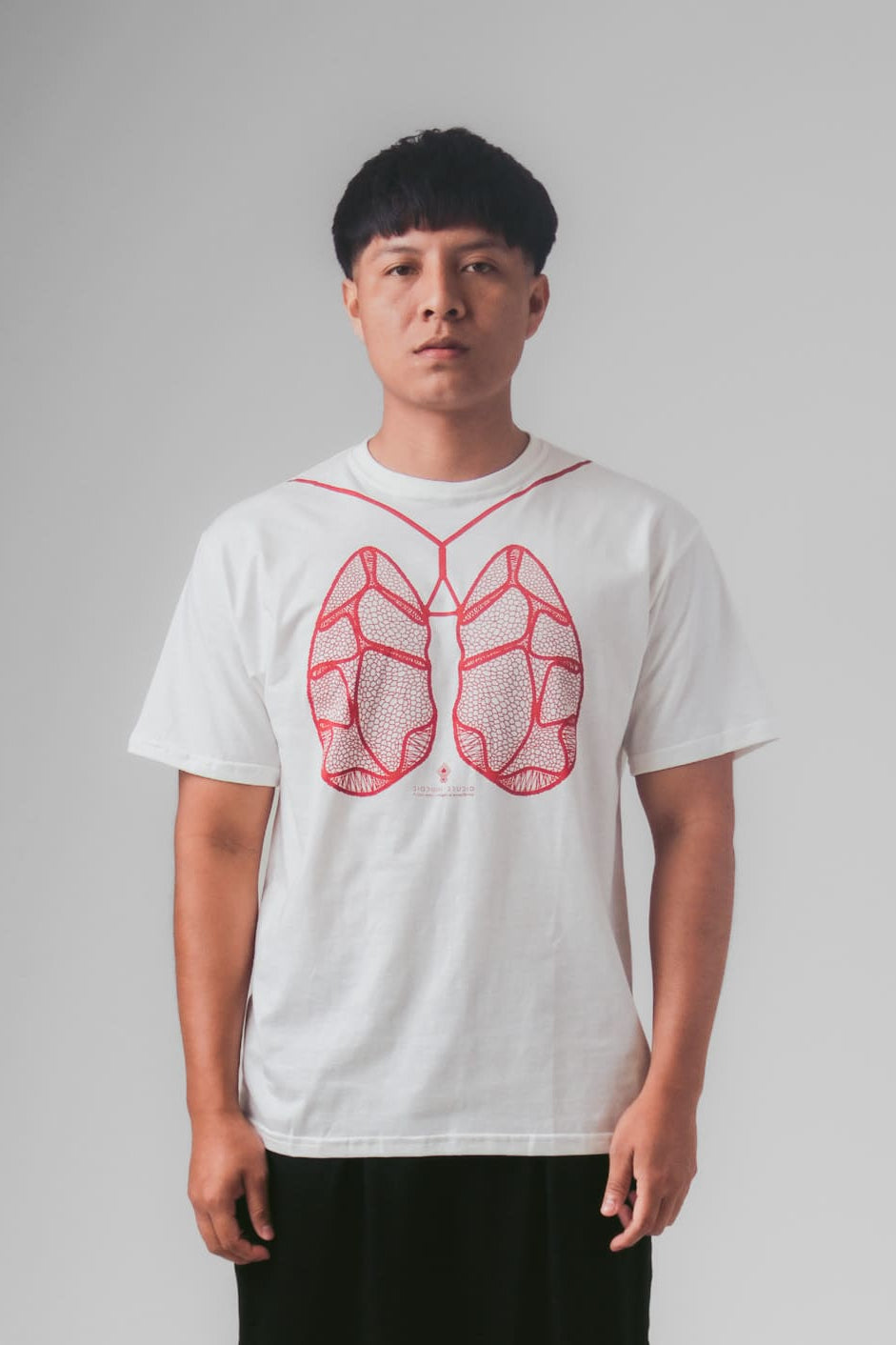 CAMISETA PULMÃO DO UNIVERSO - OFF WHITE