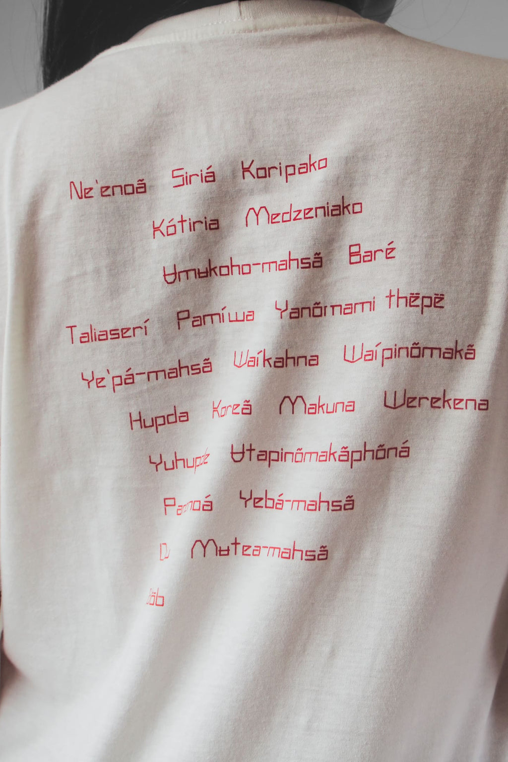 CAMISETA 24 POVOS - OFF WHITE