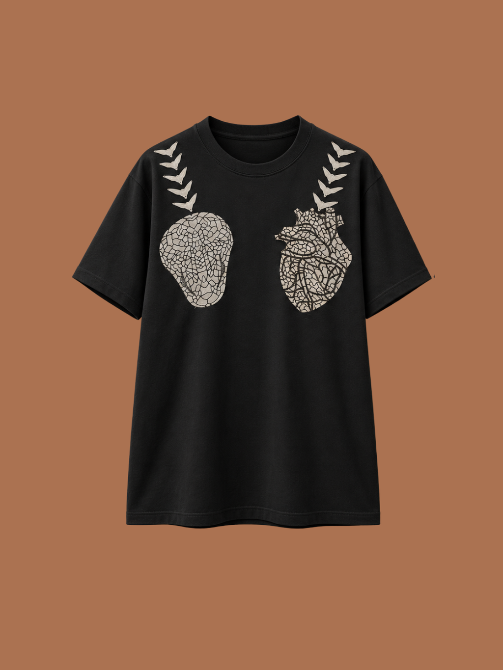 CAMISETA GENTE-TRANSFORMAÇÃO (PAMɄRI MAHSÃ) - PRETO