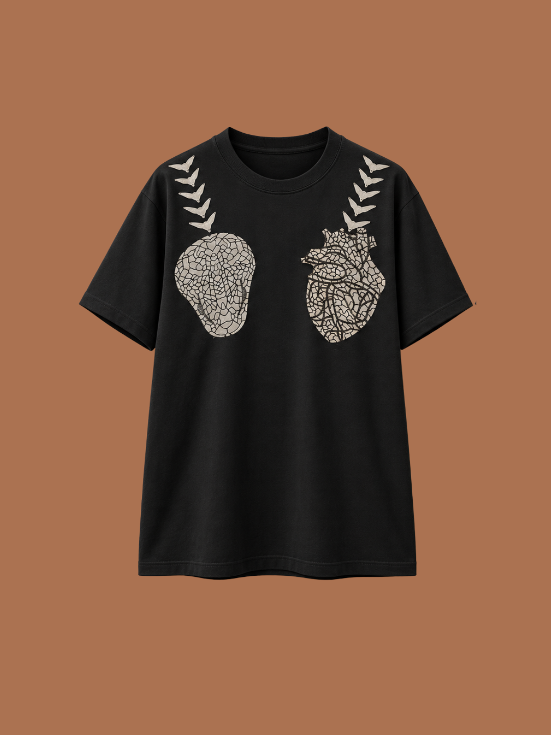 CAMISETA GENTE-TRANSFORMAÇÃO (PAMɄRI MAHSÃ) - PRETO
